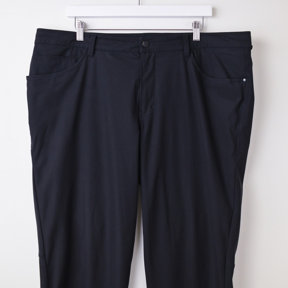 Lululemon ABC Pants Mens 40 Black Performance Golf Casual Chino Stretch M5426S - Picture 4 of 12